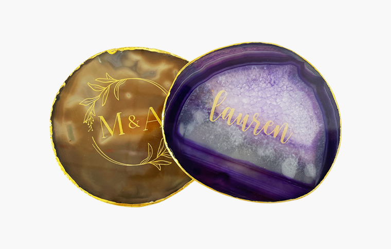 Agate Coasters