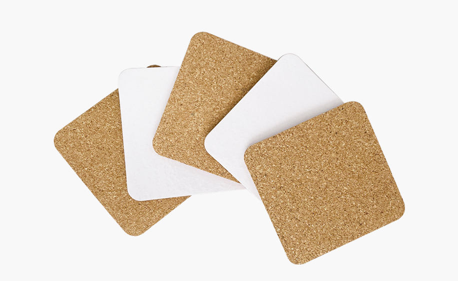 Cork Paper Coasters