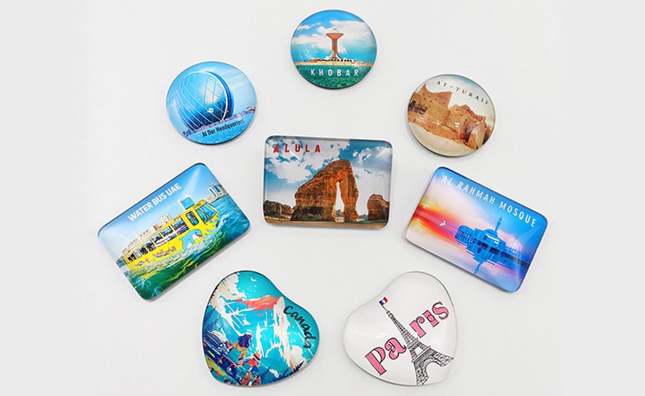 Glass Fridge Magnet