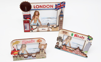 Wooden Epoxy Photo Frame